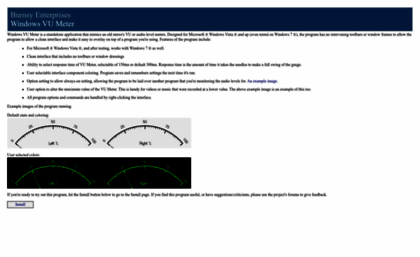 windowsvumeter.sourceforge.net