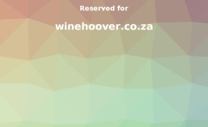 winehoover.co.za