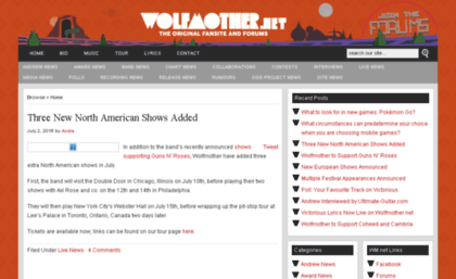 wolfmother.net