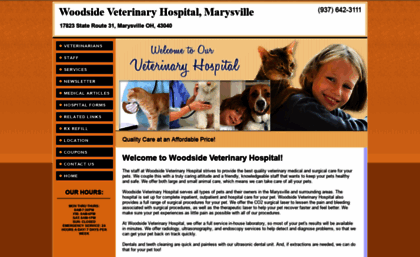 woodsideveterinaryhospital.com