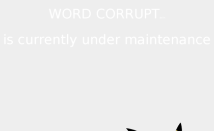 wordcorrupt.me