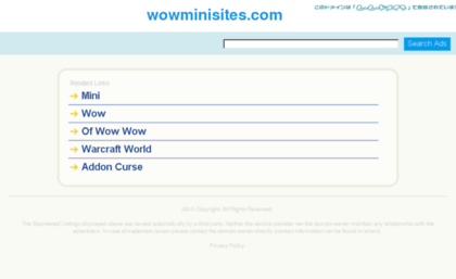 wowminisites.com