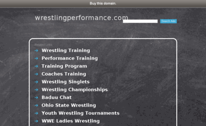 wrestlingperformance.com