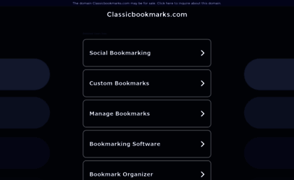 ww1.classicbookmarks.com