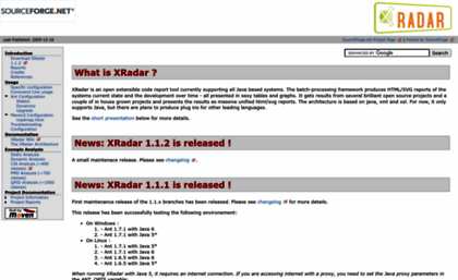 xradar.sourceforge.net