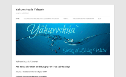 yahuwshua-is-yahweh.org