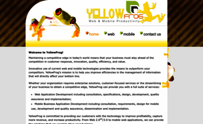 yellowfrogweb.com