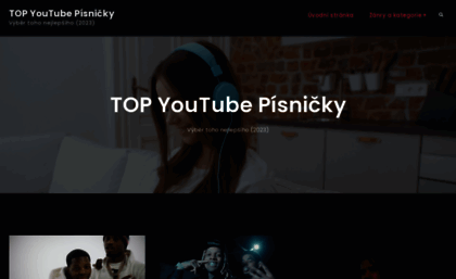 youtubepisnicky.eu