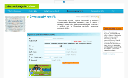 zivnostensky-rejstrik.i-online.cz